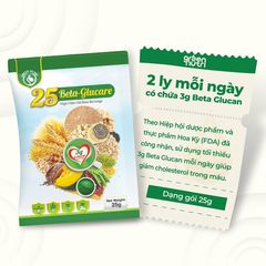 Sữa Hạt Ngũ Cốc 25 Beta Glucare 300g - Hỗ Trợ Miễn Dịch, Bổ Sung Vitamin B và Tảo Xoắn Spirulina - Đồ Uống Dinh Dưỡng Cho Mọi Lứa Tuổi
